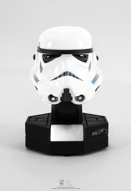 Statuetka kolekcjonerska PureArts StarWars Original StormTrooper Helmet 1:3 (0713929403288) - obraz 3