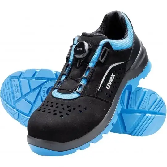 Защитные кроссовки uvex 2 xenova perforated S1 P SRC с системой Boa® Fit Размер 43 - Фото 1 Защитные кроссовки uvex 2 xenova perforated S1 P SRC с системой Boa® Fit Размер 43 - изображение 1