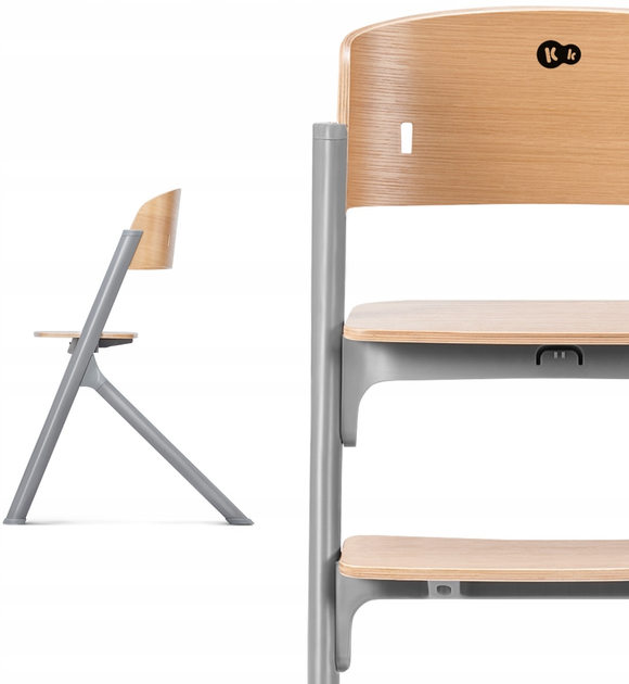 Дерев'яний стільчик для годування Kinderkraft Livy Oak (5902533919024) - зображення 4