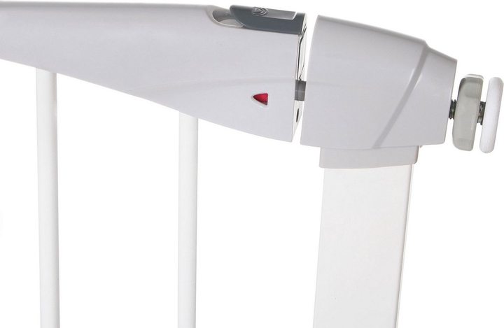 Bramka ochronna Springos biała 97-106 cm (5907719407524) - obraz 4