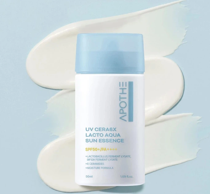 Esencja przeciwsłoneczna Apothe UV Cera 6X Lacto Aqua SPF50+ 50 ml (8809971486460) - obraz 3