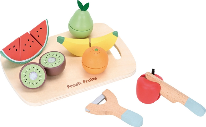 Набір іграшок Small Wood Fruit Cut-Ups L40292 (5711336038838) - зображення 1