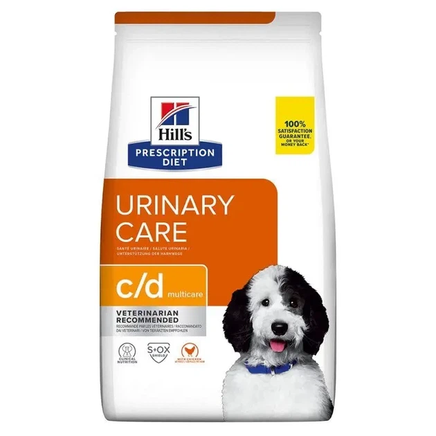 Сухой корм для собак Hills Prescription Diet Canine c/d Multicare профилактика и лечения МКБ 12 кг - Фото 1 Сухой корм для собак Hills Prescription Diet Canine c/d Multicare профилактика и лечения МКБ 12 кг - изображение 1