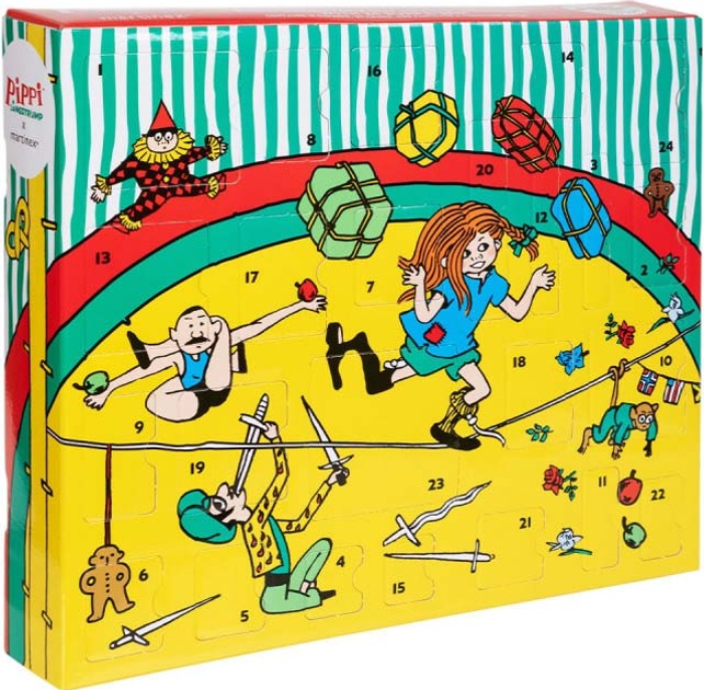 Kalendarz adwentowy Martinex Pippi Longstocking 35827030 (6416550358388) - obraz 1