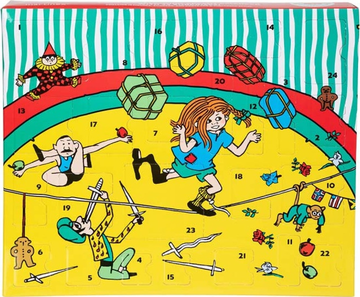 Kalendarz adwentowy Martinex Pippi Longstocking 35827030 (6416550358388) - obraz 3