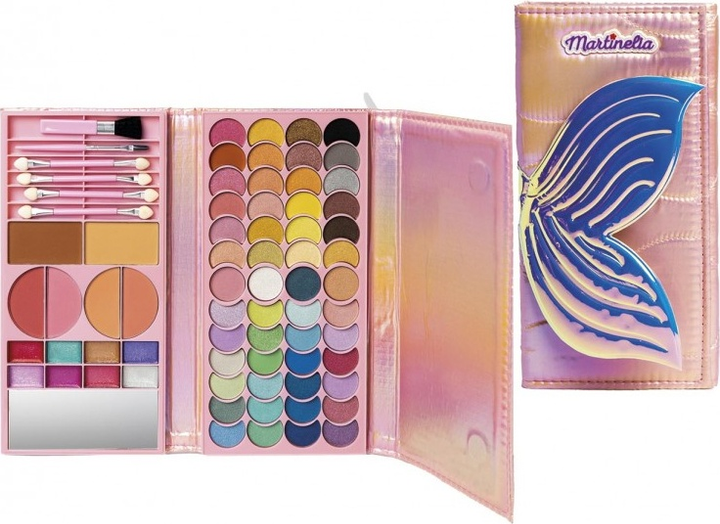 Zestaw dla dziecięcej kreatywności Martinelia Let's Be Mermaids Big Makeup Wallet AQ-12112 (8436609399016) - obraz 2
