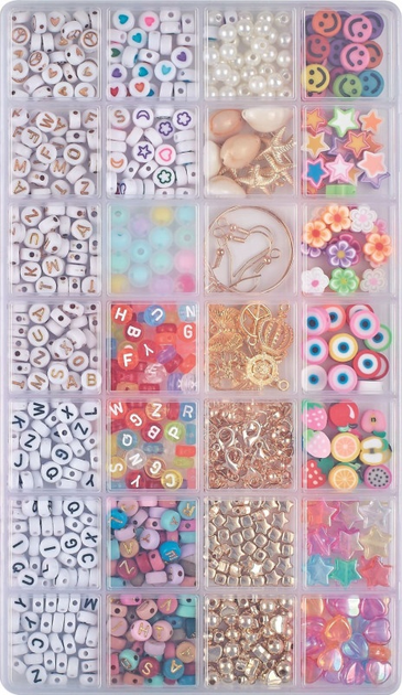 Zestaw dla dziecięcej kreatywności Real Uniq Clay Beads 30517 (5713396305172) - obraz 2