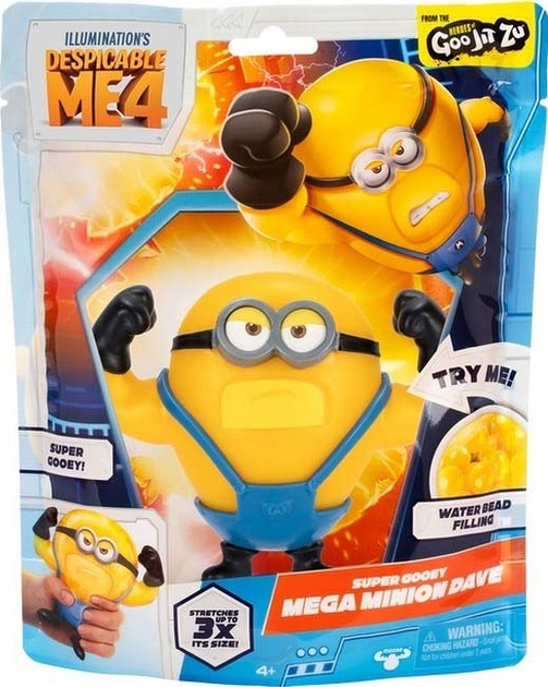 Фігурка супергероя Despicable Me 4 Go Jit Zu Dave 15 см (630996428658) - зображення 1