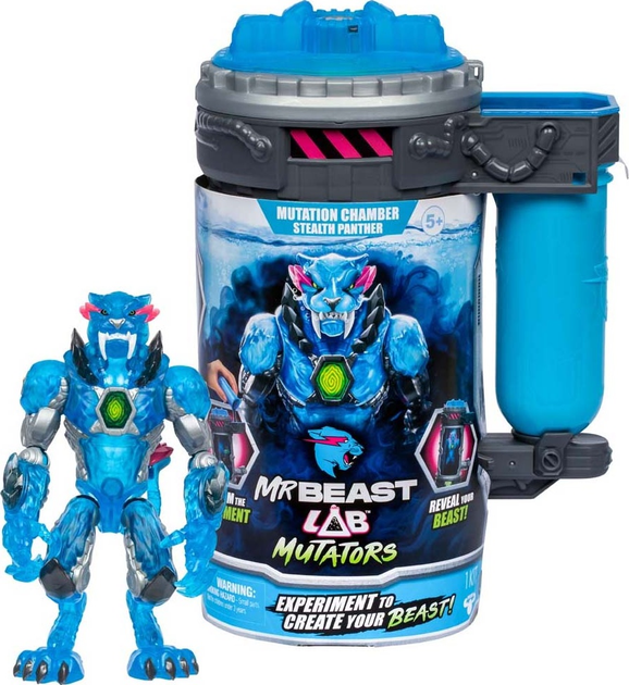 Фігурка супергероя Beast Lab Mutator Action Stealth Panther 13 см 20346 (630996247198) - зображення 2
