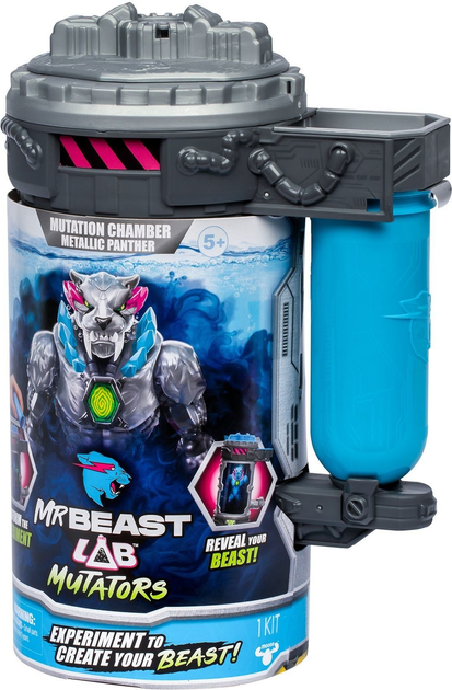 Figurka superbohatera Beast Lab Mutator Action Metalic Panther 13 cm 20347 (630996247181) - obraz 6