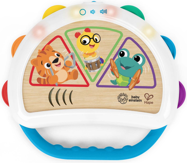 Іграшка для немовлят Hape Magic Touch Tambourine 87-800916 (6943478047181) - зображення 2