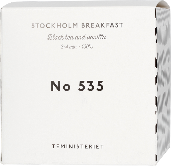 Чай розсипний Teministeriet 535 Stockholm Breakfast 100 г (7340023001473) - зображення 1
