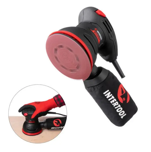 Эксцентриковая шлифмашина Intertool 300 Вт Storm (WT-0541) - изображение 4