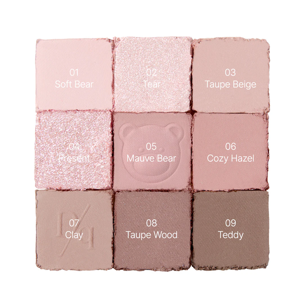 Палетка теней DASIQUE Shadow Palette оттенок 29 Mauve Bear 8 г - изображение 2