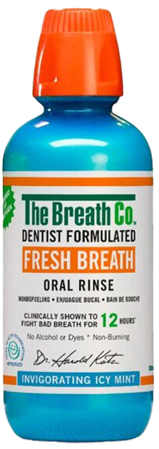 Ополіскувач для ротової порожнини The Breath Co Освіжаюча м'ята 500 мл (697029393888) - зображення 1