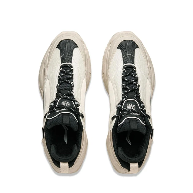 Чоловічі кросівки Li-ning CF Qianxingce 3.0 Ebony Black/Light Bone 41 Бежевий AHCU037-1 - Фото 4 Чоловічі кросівки Li-ning CF Qianxingce 3.0 Ebony Black/Light Bone 41 Бежевий AHCU037-1 - изображение 4