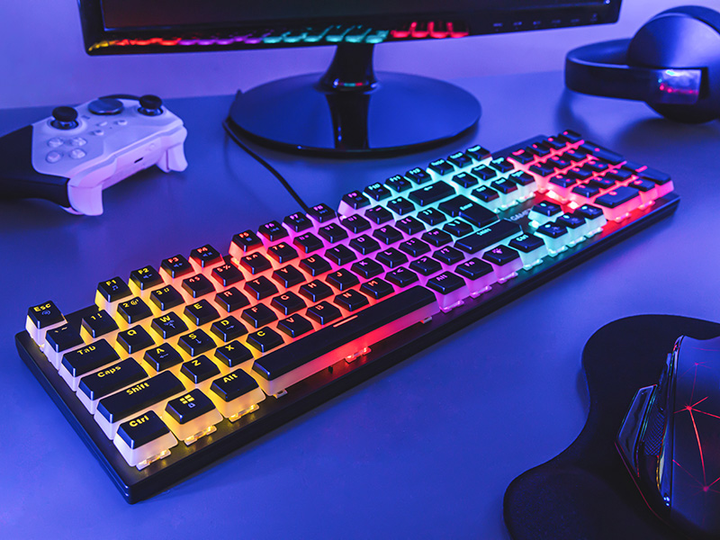 Klawiatura przewodowa Tracer Gamezone Unique Pudding USB Black (TRAKLA47397) - obraz 6