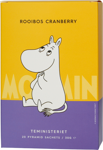 Herbata rooibos Teministeriet Moomin Cranberry 20 szt (7340023002852) - obraz 1