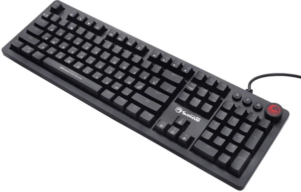 Клавіатура marvo kg917 механічна Multi-LED Mechanical Blue Switch usb - зображення 3