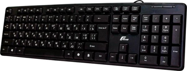 Клавіатура Frime fkbs-002 usb Black - Фото 2 Клавіатура Frime fkbs-002 usb Black - зображення 2