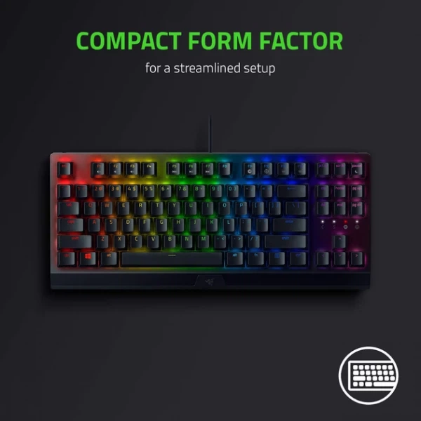 Клавиатура Razer BlackWidow v3 tkl Razer Green ru (rz03-03490700-r3r1) - изображение 6