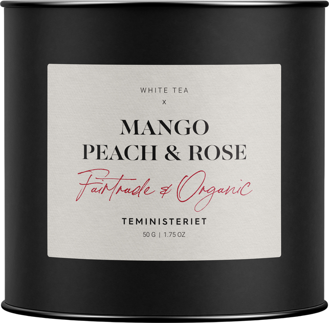 Herbata sypana Teministeriet Fairtrade Collection Mango Peach & Rose 50 g (7340023003538) - obraz 1