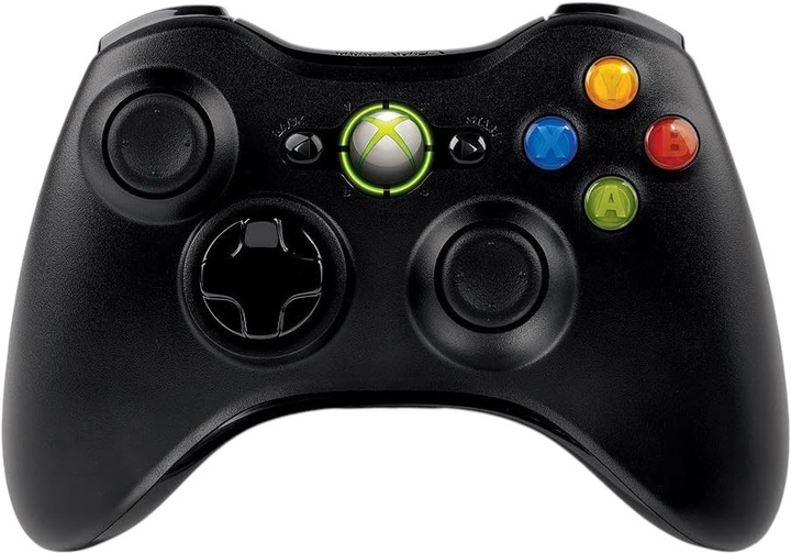 Microsoft Xbox 360 Wireless Controller Black + Play & Charge (889842654790) - obraz 2