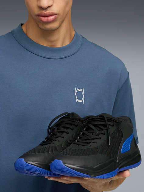 Buty do koszykówki męskie Puma Court Pro 2 31218005 42.5 (8.5UK) Czarne (4069156615540) - obraz 7