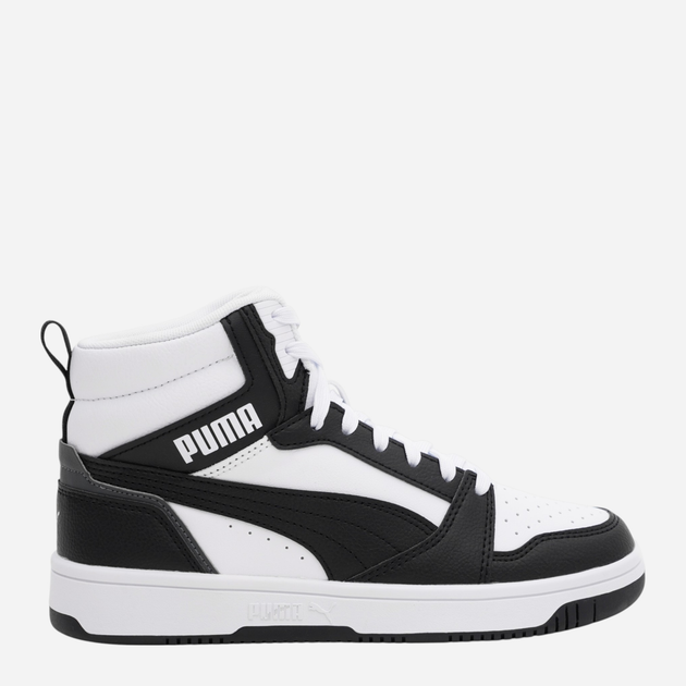 Trzewiki młodzieżowe chłopięce Puma Rebound V6 Mid Jr 39383101 37.5 (4.5UK) Białe (4065454935823) - obraz 1