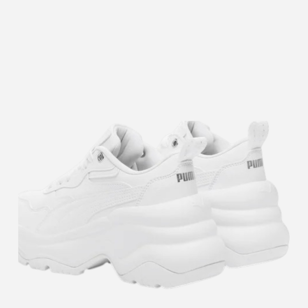 Sneakersy damskie na platformie Puma Cilia Wedge 39391502 42 (8UK) Białe (4099683070994) - obraz 4