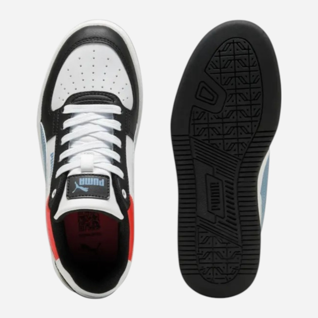 Sneakersy młodzieżowe chłopięce Puma Caven 2.0 Block Jr 39446117 35.5 (3UK) Białe (4069156700260) - obraz 4