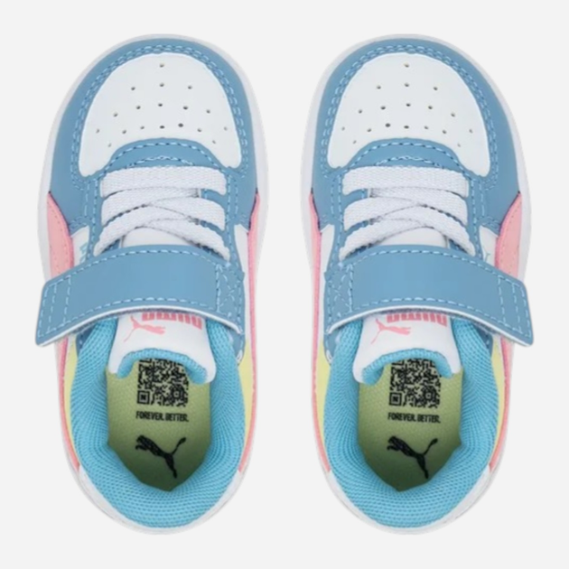 Дитячі кросівки для дівчинки Puma Caven 2.0 Block AC+ Inf 39446318 22 (5UK) Білі (4069156718029) - зображення 4