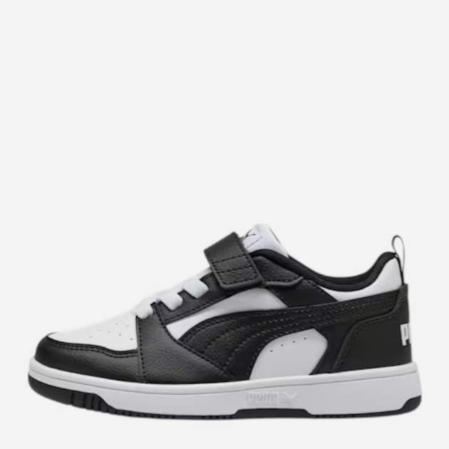 Дитячі кросівки для хлопчика Puma Rebound V6 Lo AC+ PS 39741901 28 (10UK) Чорні (4099686117986) - зображення 1