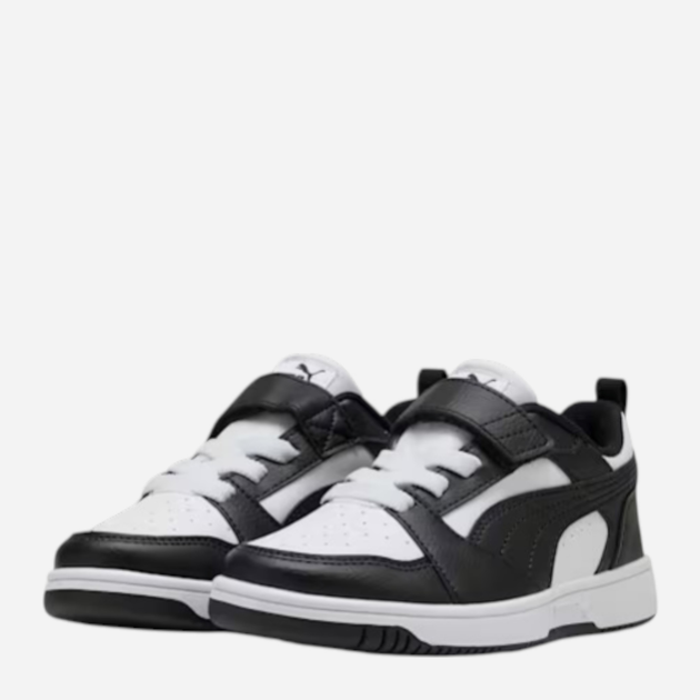 Дитячі кросівки для хлопчика Puma Rebound V6 Lo AC+ PS 39741901 32 (13UK) Чорні (4099686118099) - зображення 2