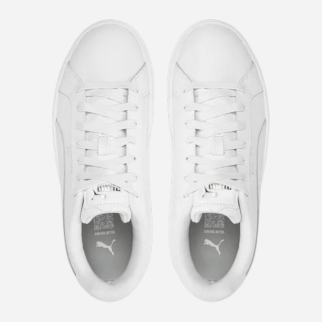 Sneakersy młodzieżowe dziewczęce Puma Karmen II Jr 39887801 35.5 (3UK) Białe (4067979761208) - obraz 4