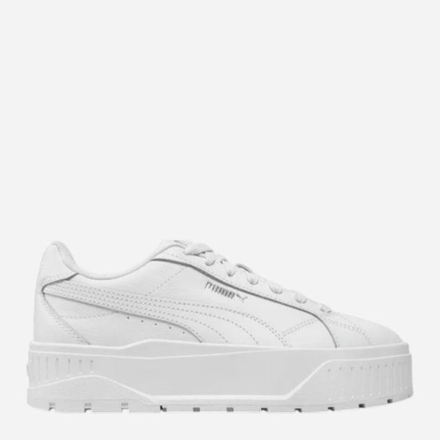 Sneakersy dziecięce dla dziewczynki Puma Karmen II Jr 39887801 39 (6UK) Białe (4067979761260) - obraz 1