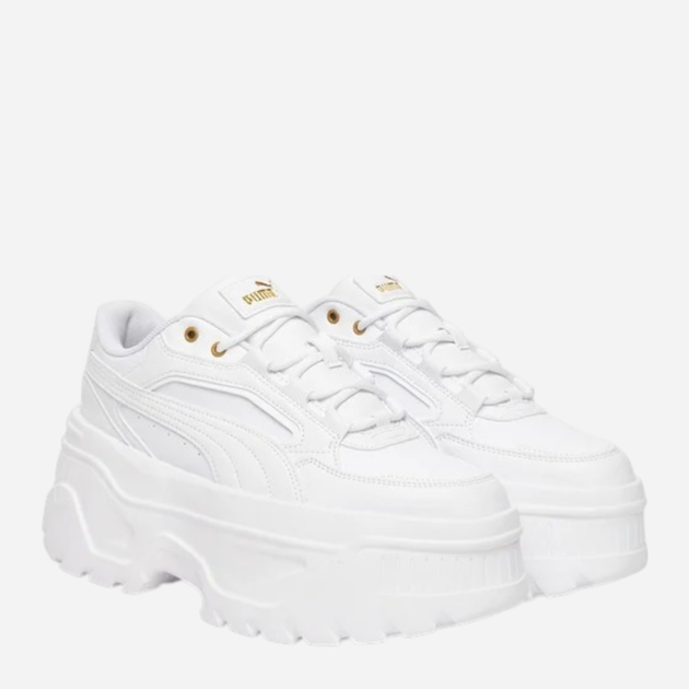 Sneakersy damskie na platformie Puma Karmen X-TRA 40036902 36 (3.5UK) Białe (4067983739767) - obraz 2