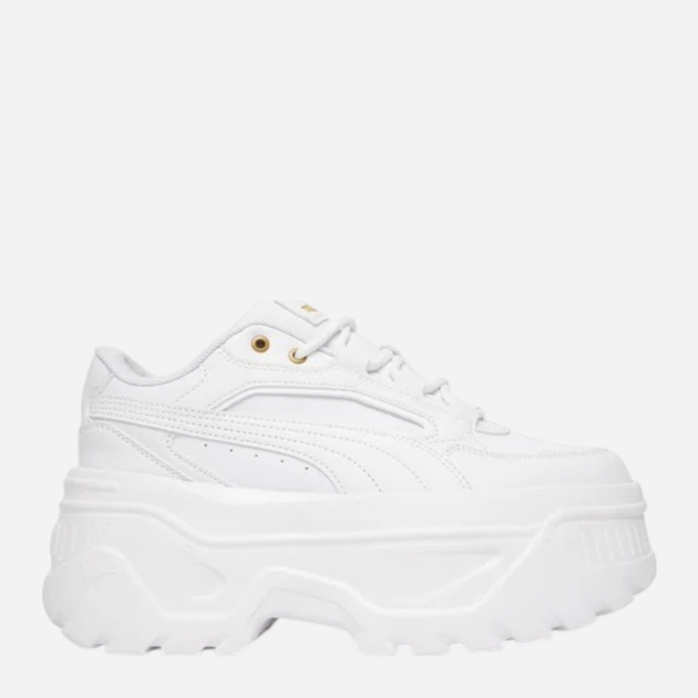 Sneakersy damskie na platformie Puma Karmen X-TRA 40036902 41 (7.5UK) Białe (4067983739804) - obraz 1