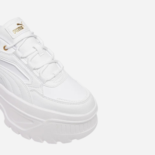 Sneakersy damskie na platformie Puma Karmen X-TRA 40036902 39 (6UK) Białe (4067983739736) - obraz 6