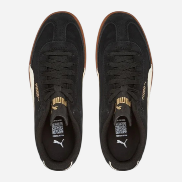 Sneakersy damskie do kostki Puma Club II Era Suede 40071701 37 (4UK) Czarne (4067983972621) - obraz 4