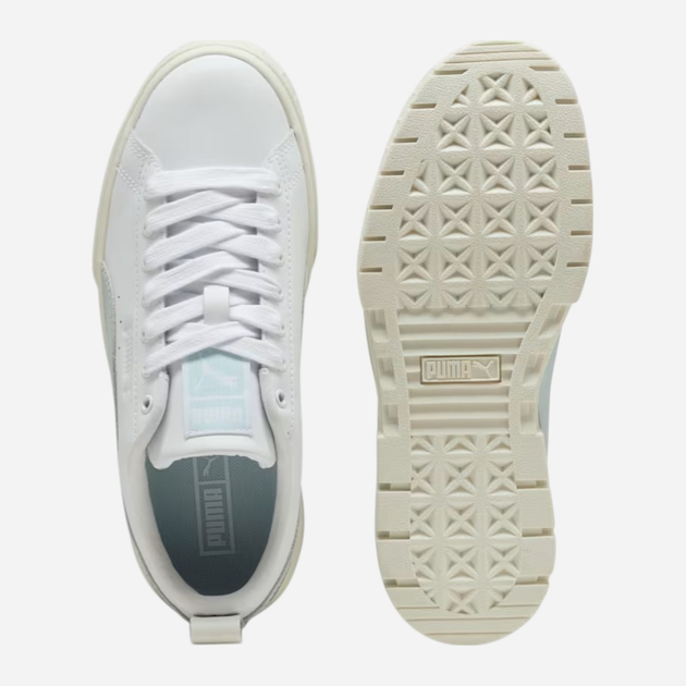 Sneakersy damskie na platformie Puma Mayze Lux Wns 40126103 42 (8UK) Białe (4069156955462) - obraz 5