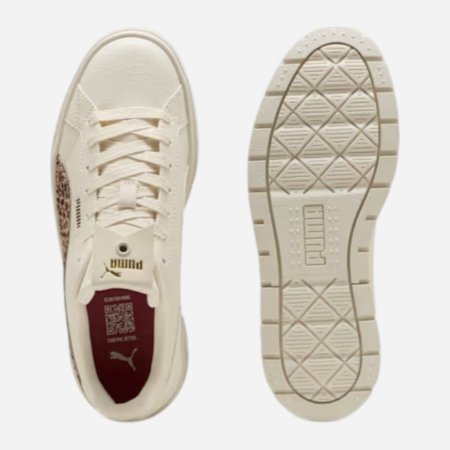 Sneakersy damskie na platformie Puma Karmen II Animal Flair 40264501 40 (6.5UK) Beżowe (4069156774735) - obraz 5