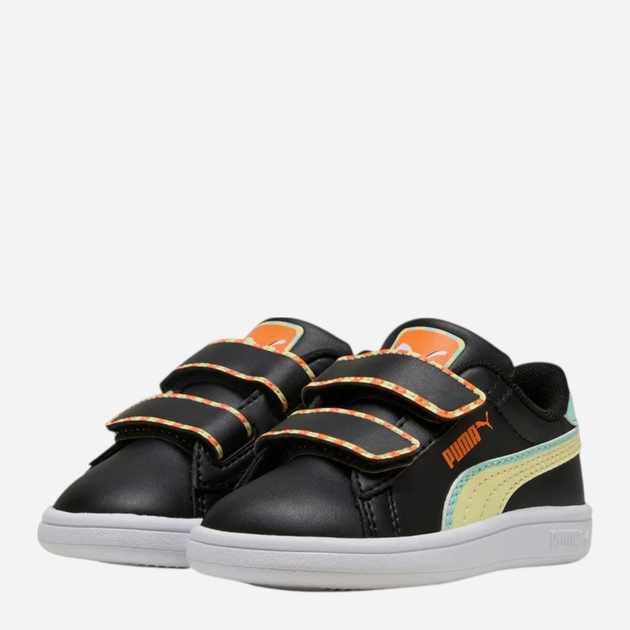 Дитячі кеди для хлопчика Puma Smash 3.0 Playdate V Inf 40282802 24 (7UK) Чорні (4069156914728) - зображення 2