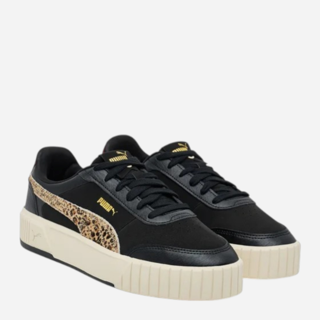 Sneakersy damskie na platformie Puma Carina Mia Animal Flair 40351502 42.5 (8.5UK) Czarne (4069156916548) - obraz 2