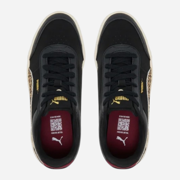 Sneakersy damskie na platformie Puma Carina Mia Animal Flair 40351502 37.5 (4.5UK) Czarne (4069156916500) - obraz 4