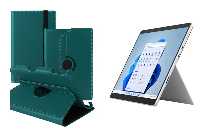 Чехол Spinner360 для планшета Microsoft Surface Pro 8, цвет Biruza - Фото 1 Чехол Spinner360 для планшета Microsoft Surface Pro 8, цвет Biruza - изображение 1