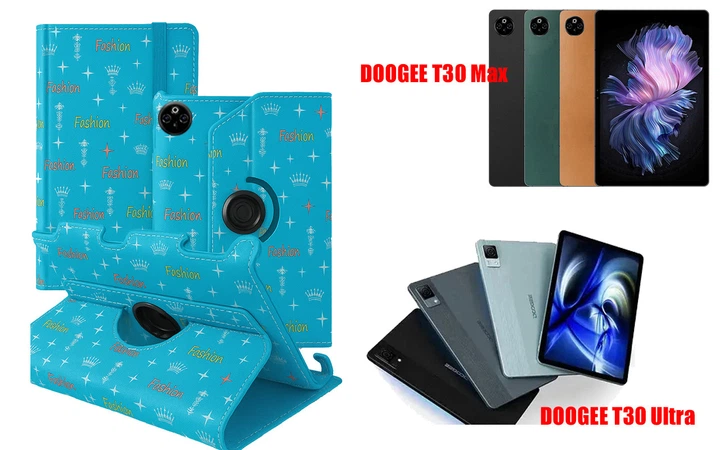 Чехол Spinner360 для планшета DOOGEE T30, цвет Blue - Фото 3 Чехол Spinner360 для планшета DOOGEE T30, цвет Blue - изображение 3