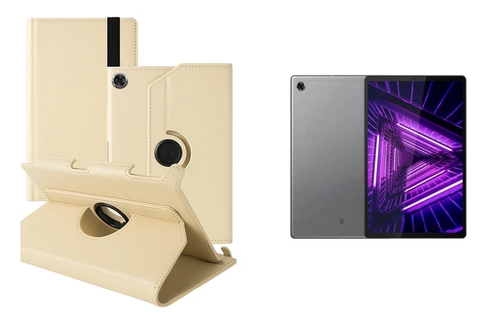 Чохол Spinner360 для планшета Lenovo Tab M10 FHD Plus (2nd Gen), колір Cream - Фото 1 Чохол Spinner360 для планшета Lenovo Tab M10 FHD Plus (2nd Gen), колір Cream - зображення 1