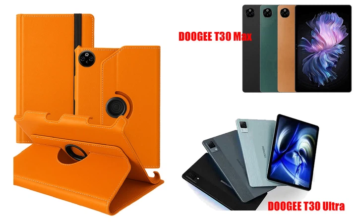 Чехол Spinner360 для планшета DOOGEE T30, цвет Orange - Фото 1 Чехол Spinner360 для планшета DOOGEE T30, цвет Orange - изображение 1
