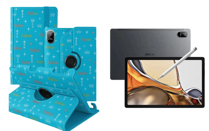Чехол Spinner360 для планшета Blackview Oscal Pad 15, цвет Blue - изображение 3